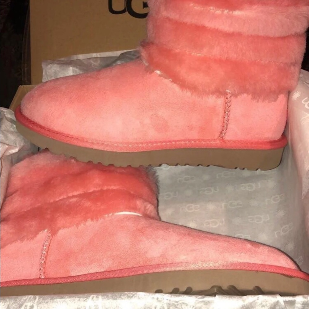 UGG pink boots